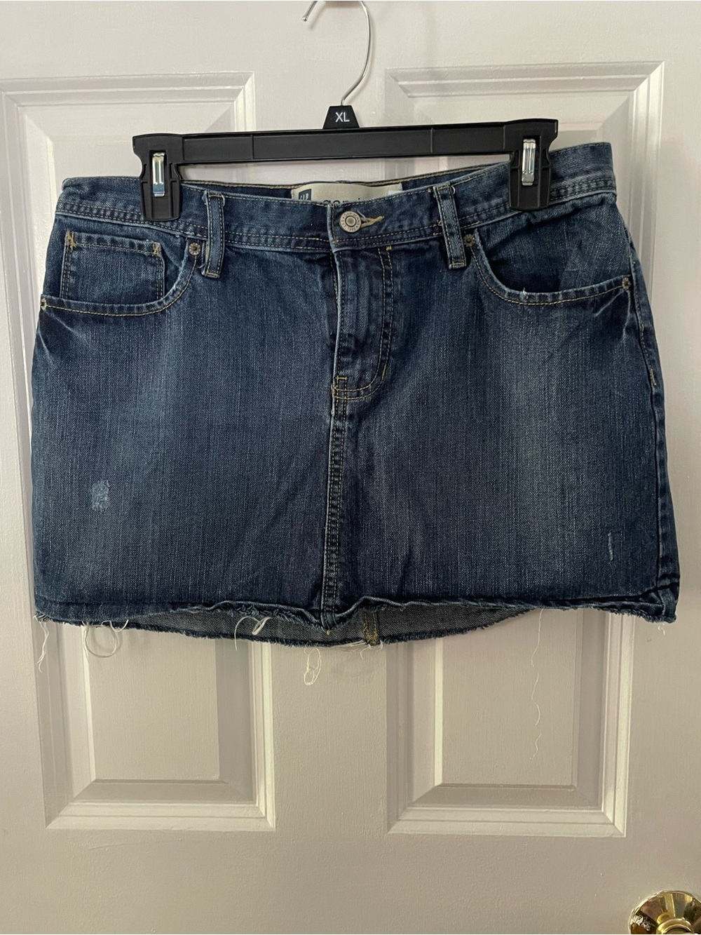 GAP Dark Blue Denim Mini Skirt